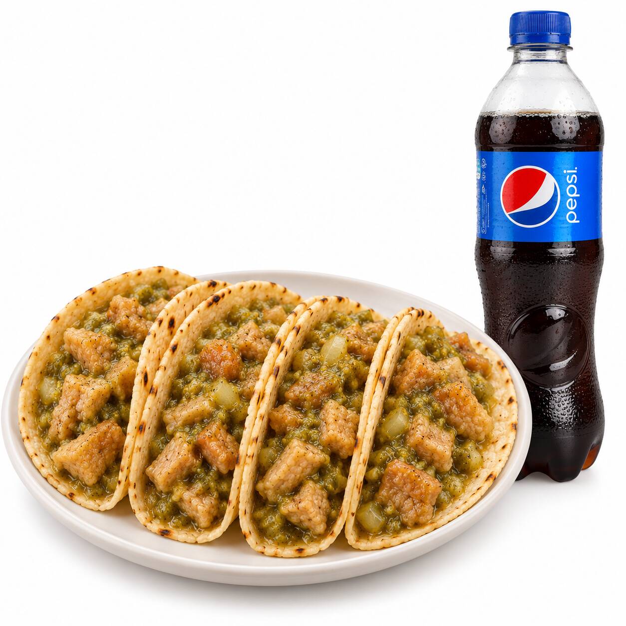Orden de Chicharrón + Bebida
