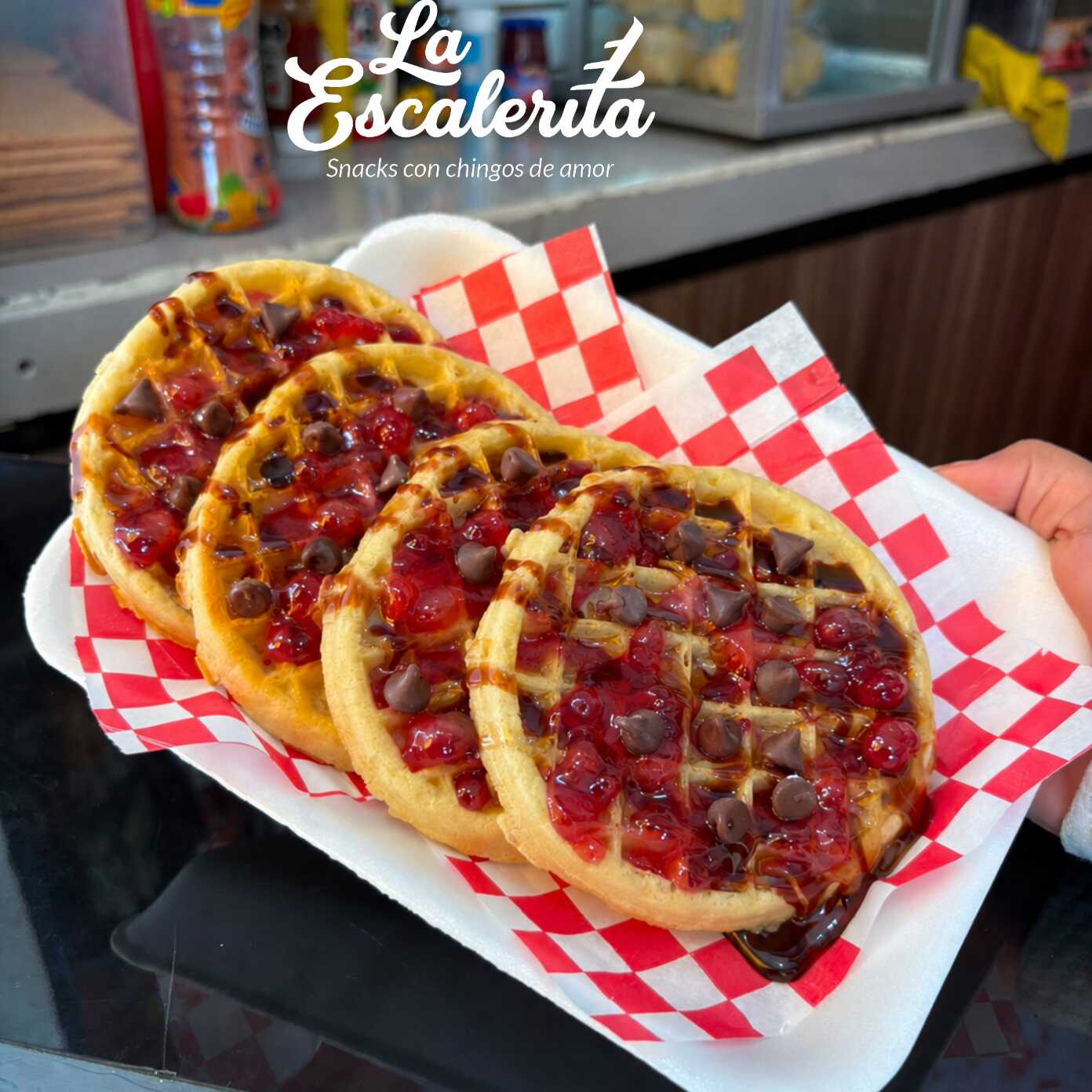 Waffles 10 pzas