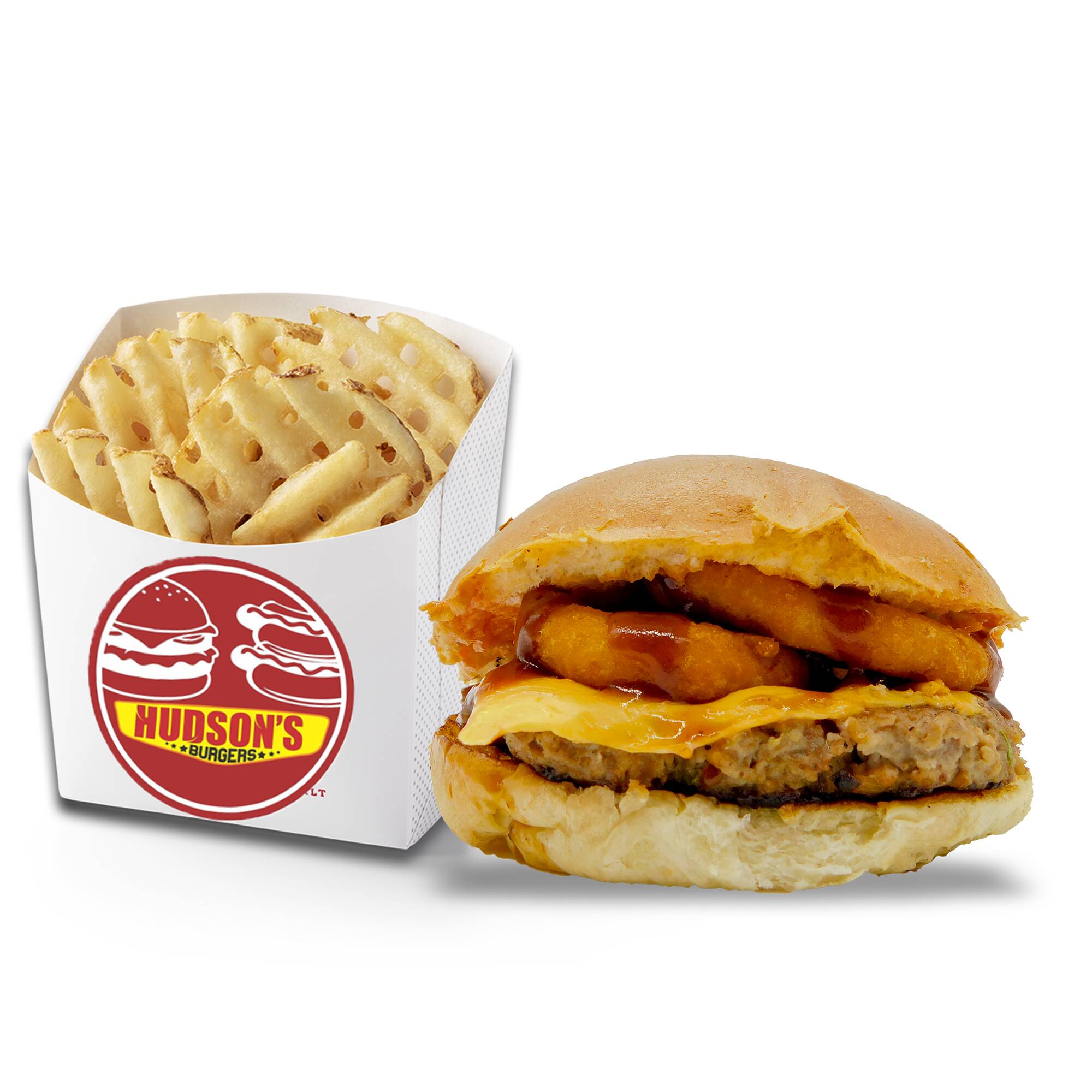 Combo-Chicago y Papas Waffle