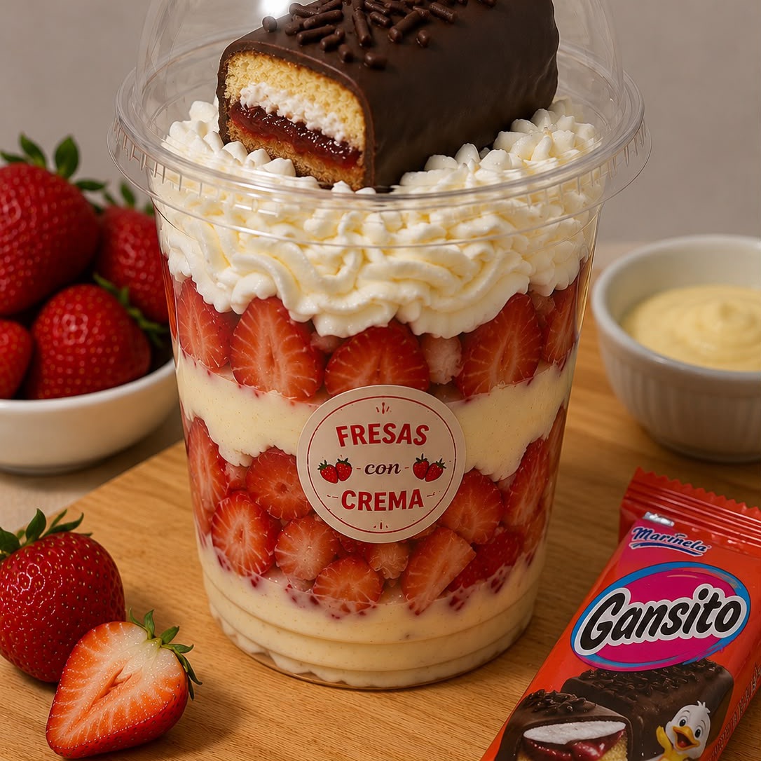 Fresas Gansito