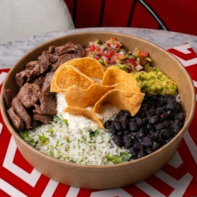 Menú Mexicano Carne Bowl