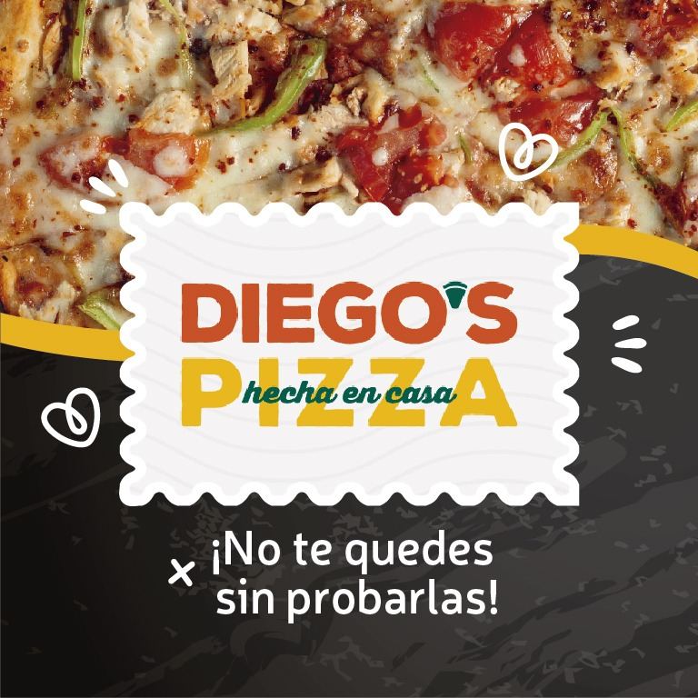 Pizza Combinada Pollo, Maíz Tocineta