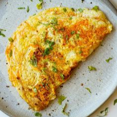 Omelette de Jamón y Queso