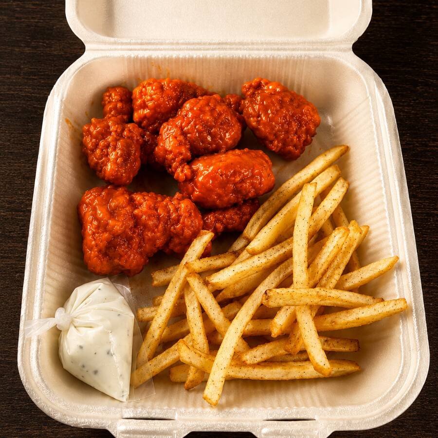 Combo Boneless + Papas