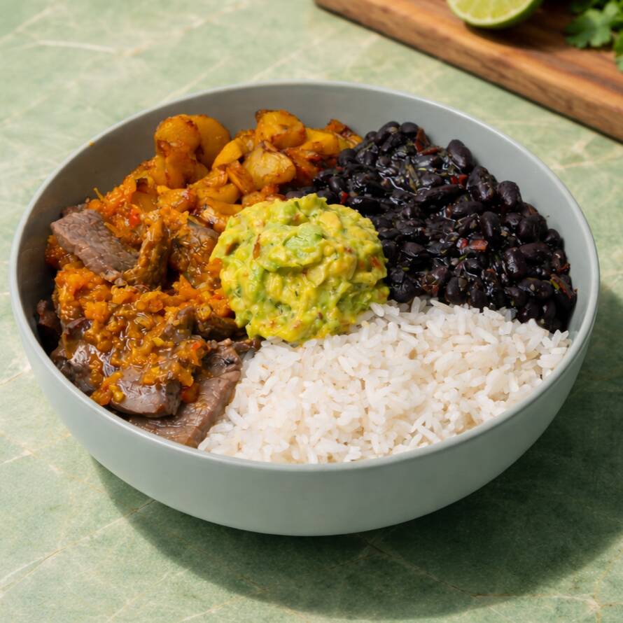 Menú Típico Criollo Bowl