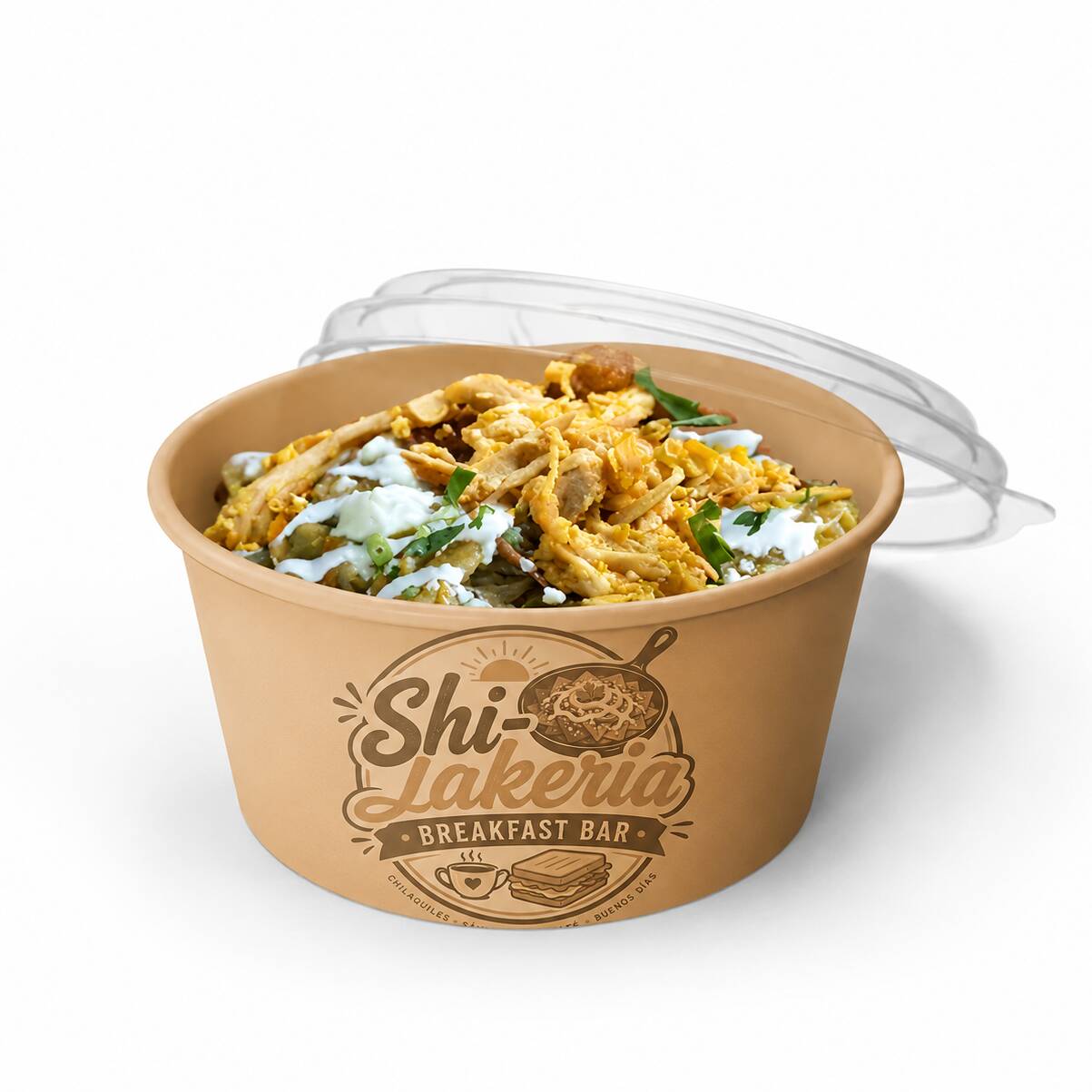 Chilaquiles con Proteína Gde