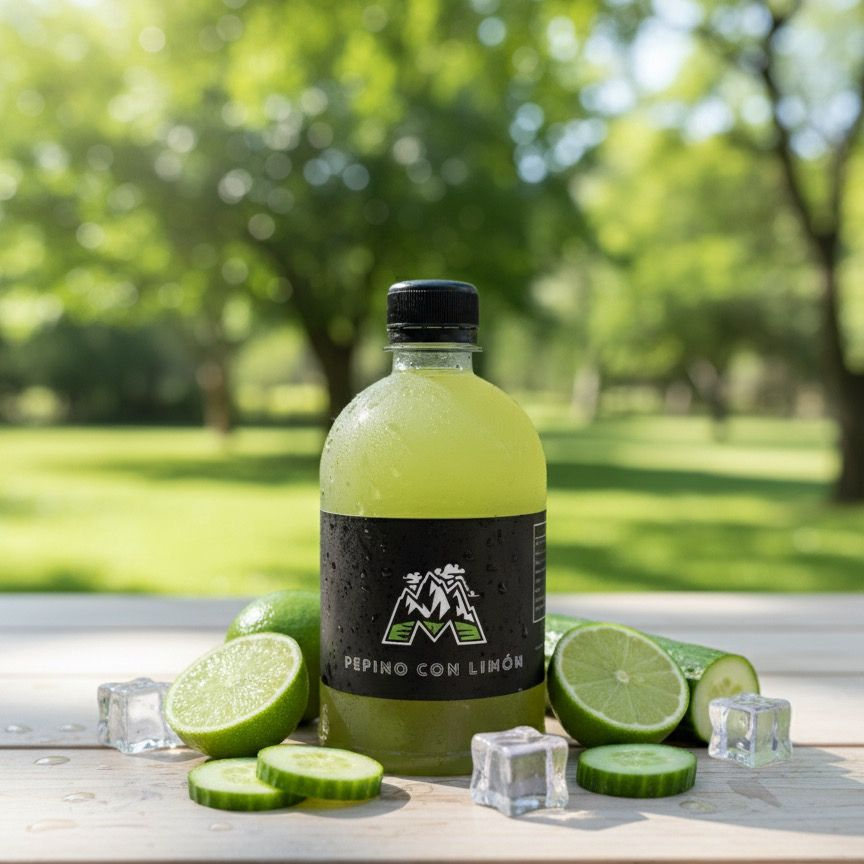 Agua de Pepino con Limón