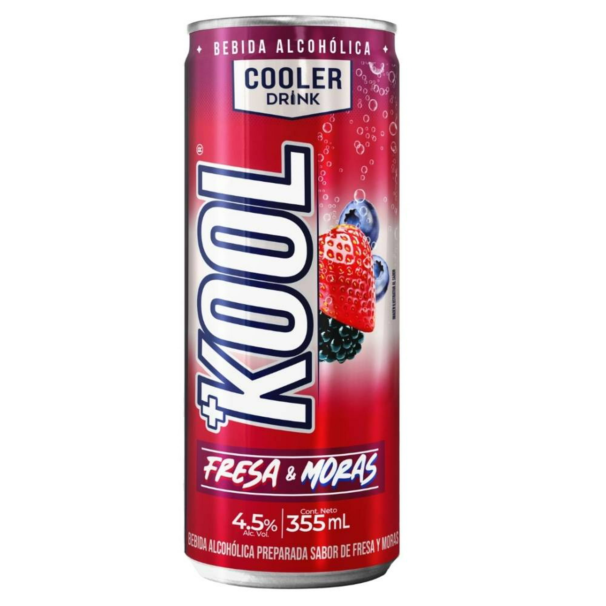 Kool Fresa Moras 355ml