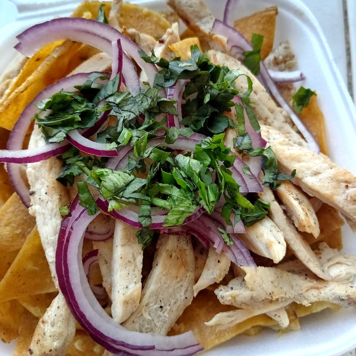 Chilaquiles Personales Verdes