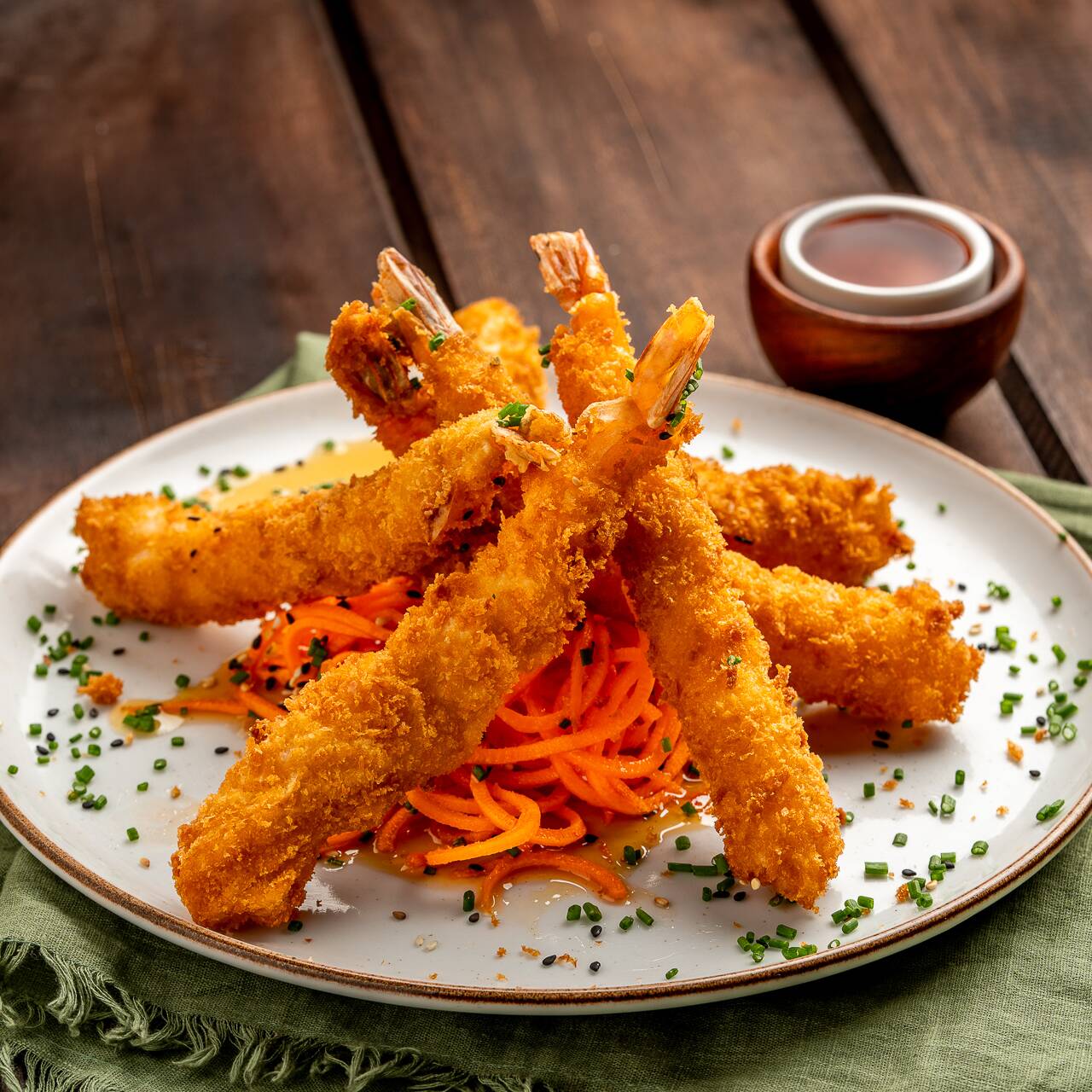 Langostinos Tempura x 6 Und