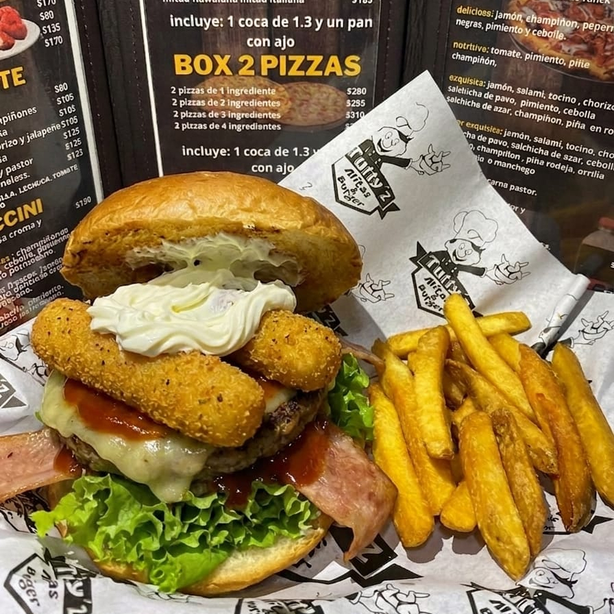 Cheese Fingers Burger