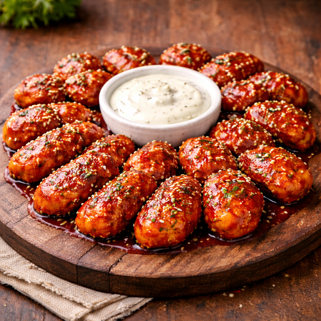 Orden de Boneless BBQ y Ranch