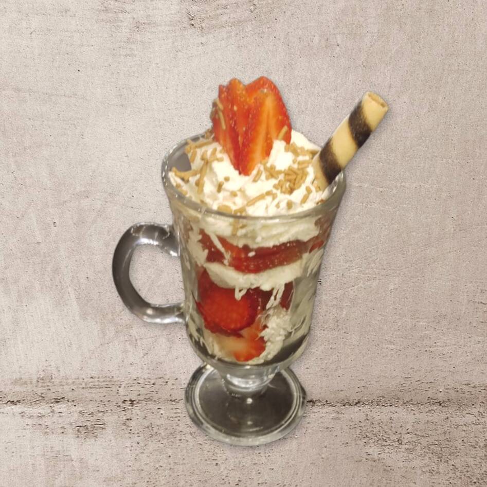 Fresas con Crema 16 oz