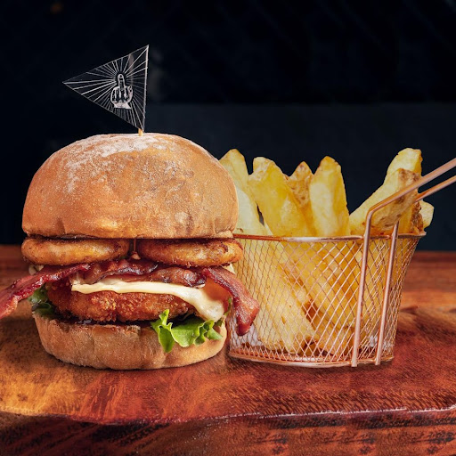 Hamburguesa de Pollo en Combo