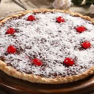 A pizza de Prestígio é uma popular pizza doce brasileira, inspirada no famoso bombom de coco com cobertura de chocolate.