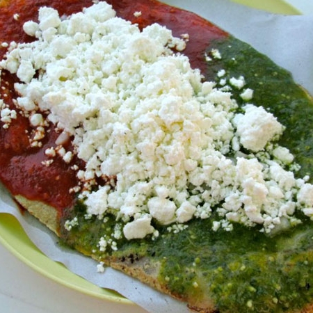 Gordita Queso y Cebolla