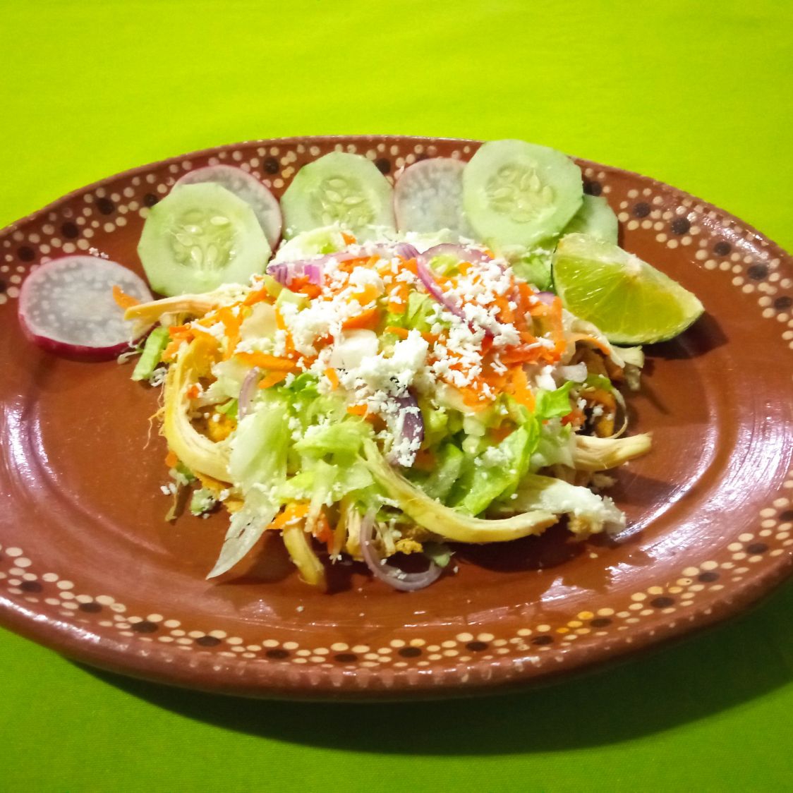 Tostada Pollo