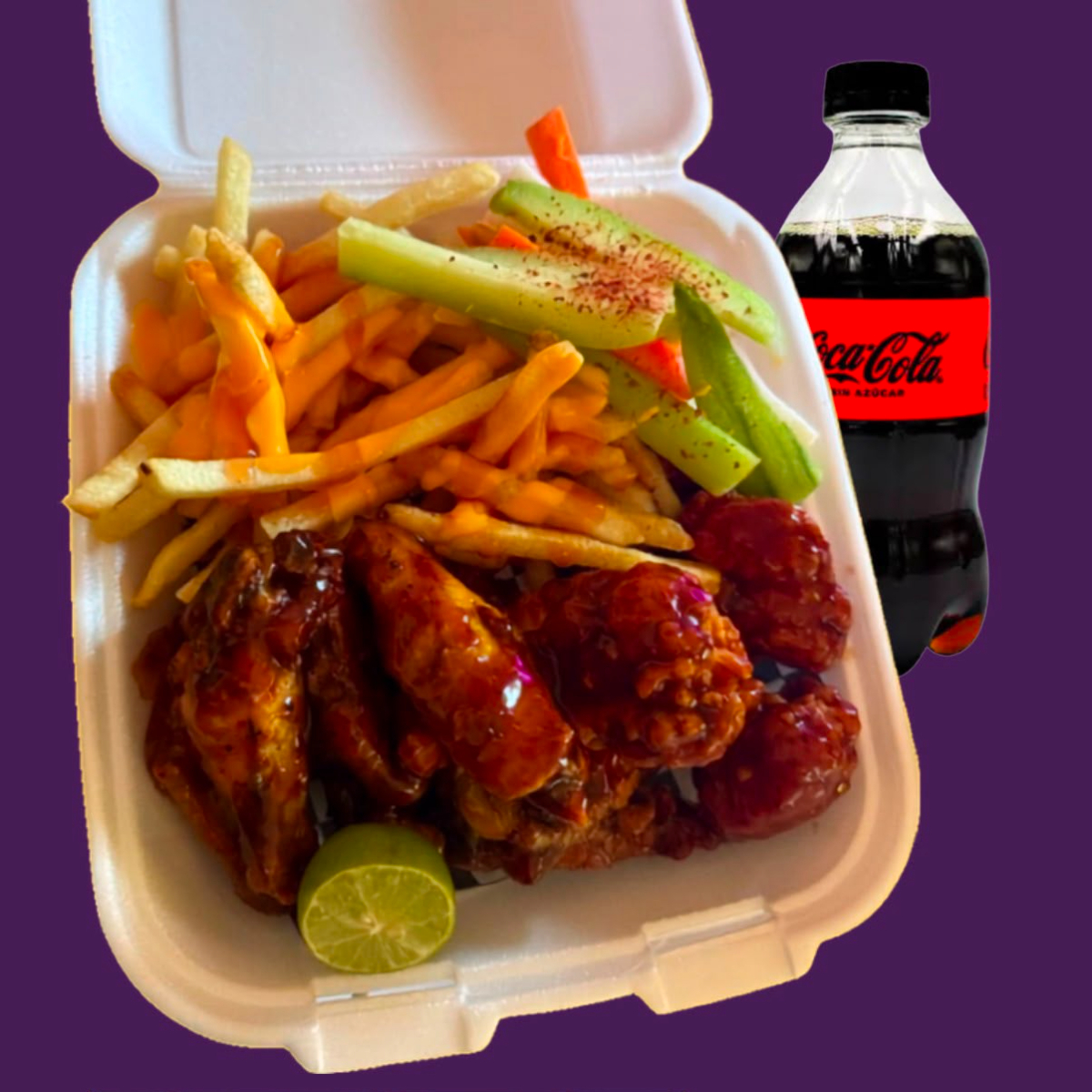 COMBO RIBS AND CHICKEN