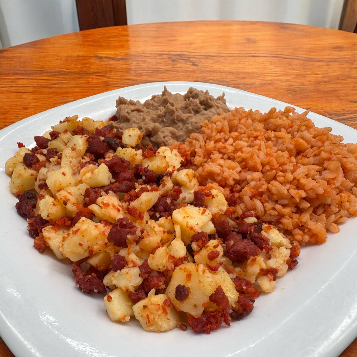 Papas con Chorizo