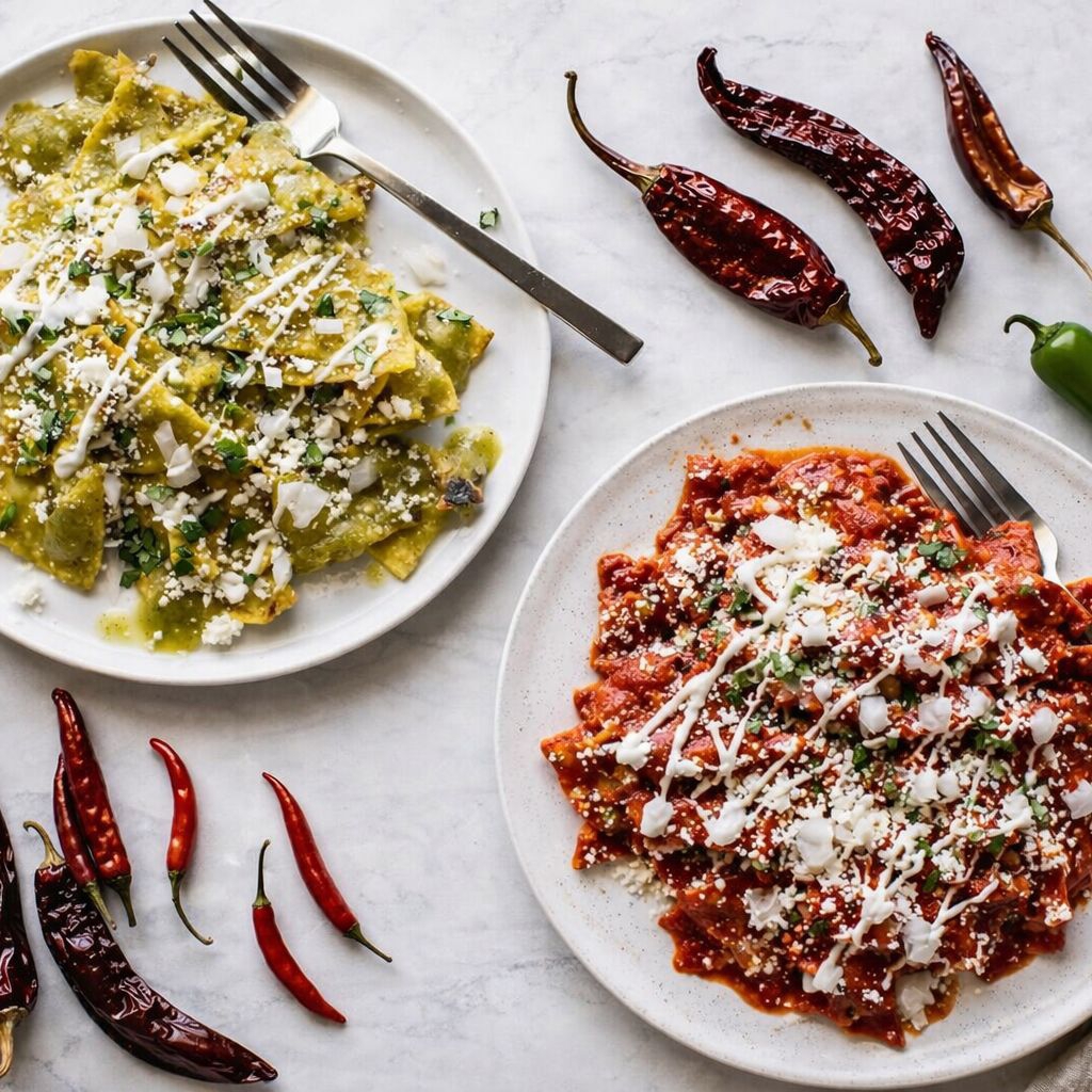 Chilaquiles rojos o verdes