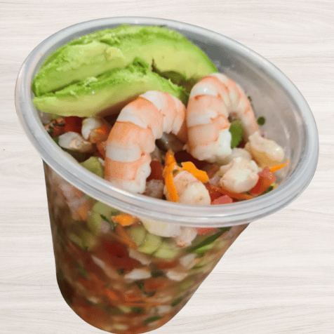 Medio Litro de Ceviche de Camarón