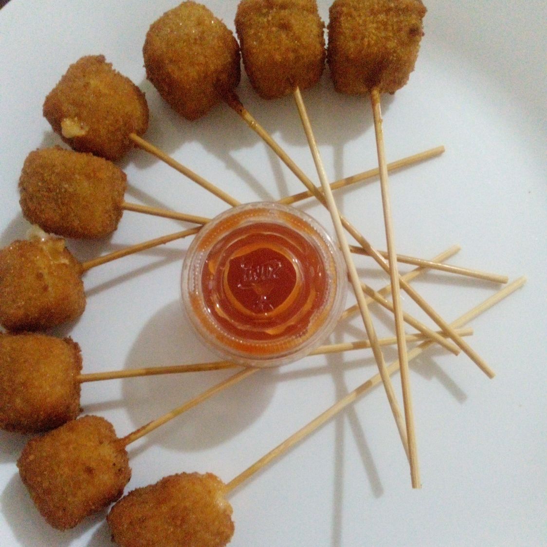 Kushiages de Manchego