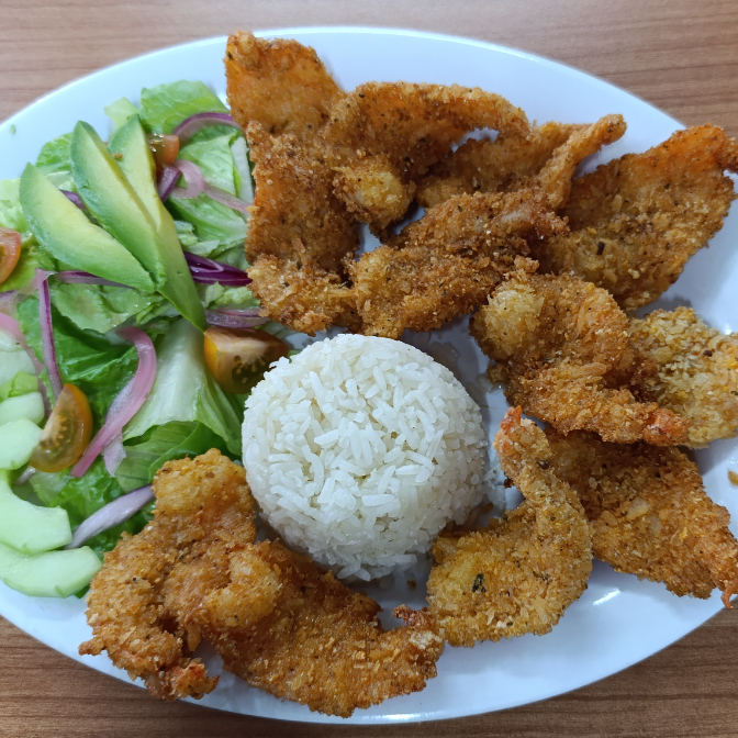 Camarones Empanizados