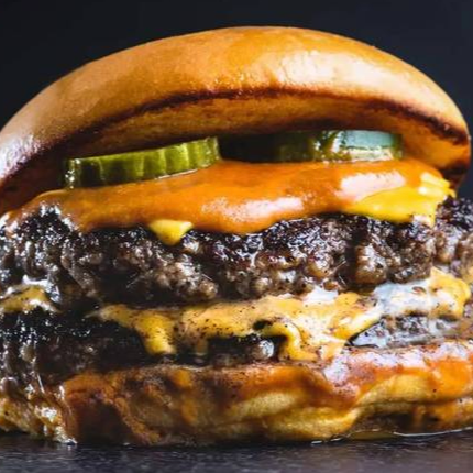 Vegas Burger con Papas