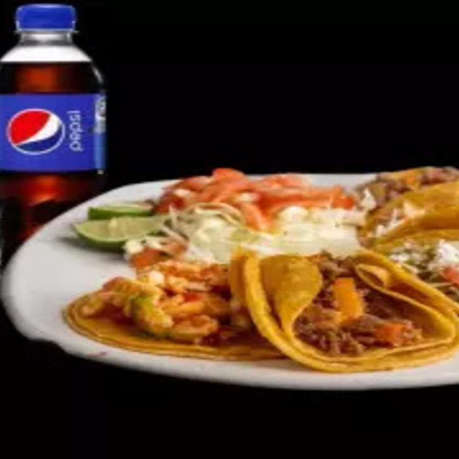 Combo Orden de Tacos Mañaneros + Pepsi