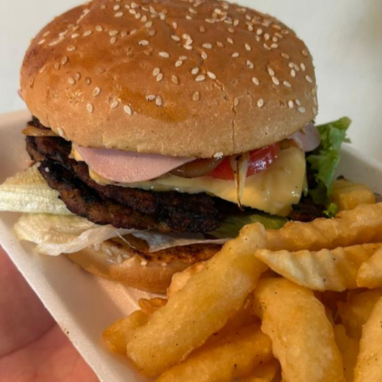 HAMBURGESA EXTRA QUESO