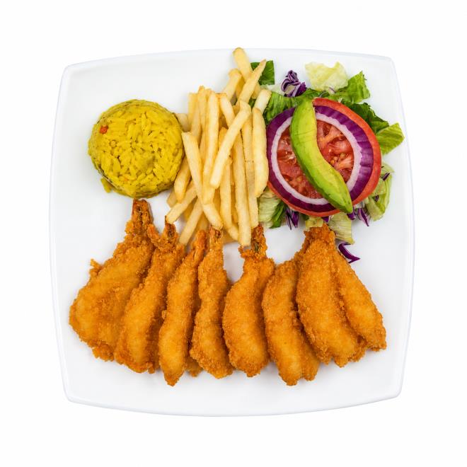 Camarones Empanizados
