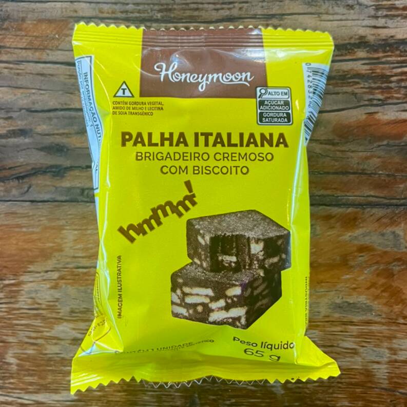Brigadeiro cremoso com biscoito 65g