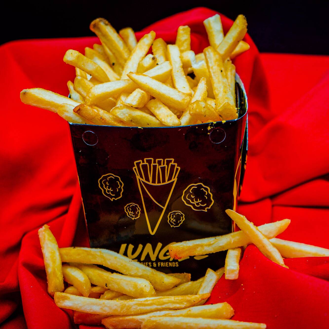 Caja Llena de  Papas
