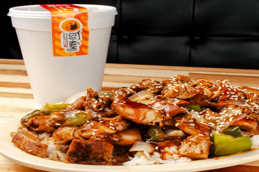 TERIYAKI DE POLLO + TE