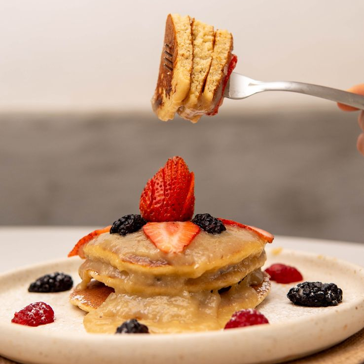 PANCAKES DE ELOTE