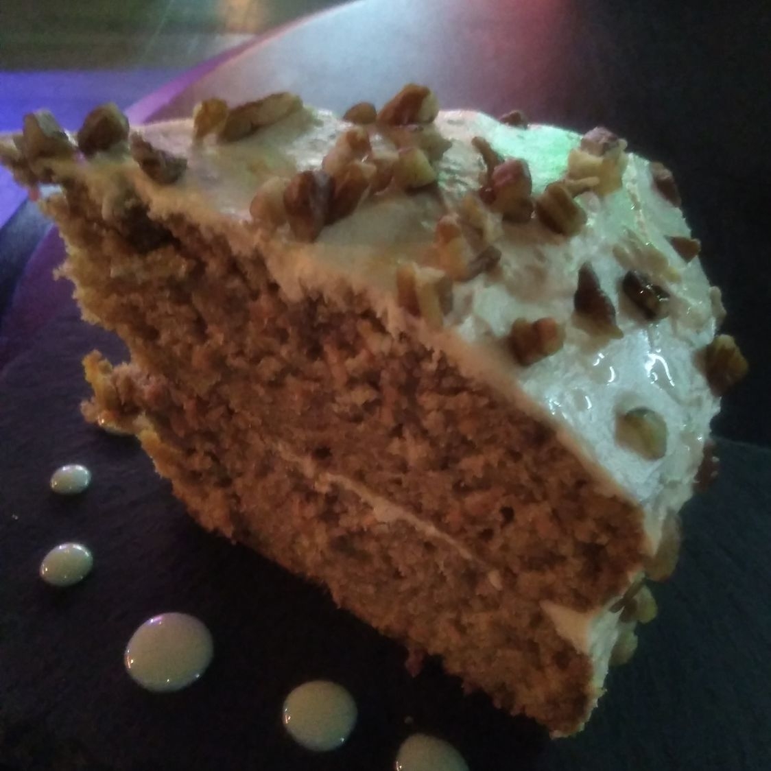 Rebanada de Pastel de Zanahoria