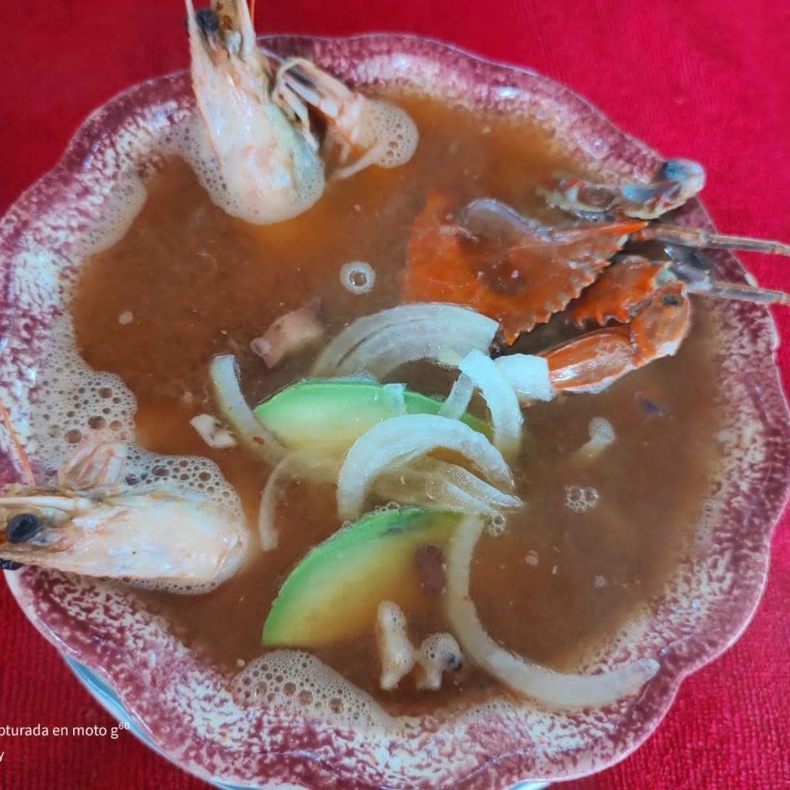 Sopa de mariscos