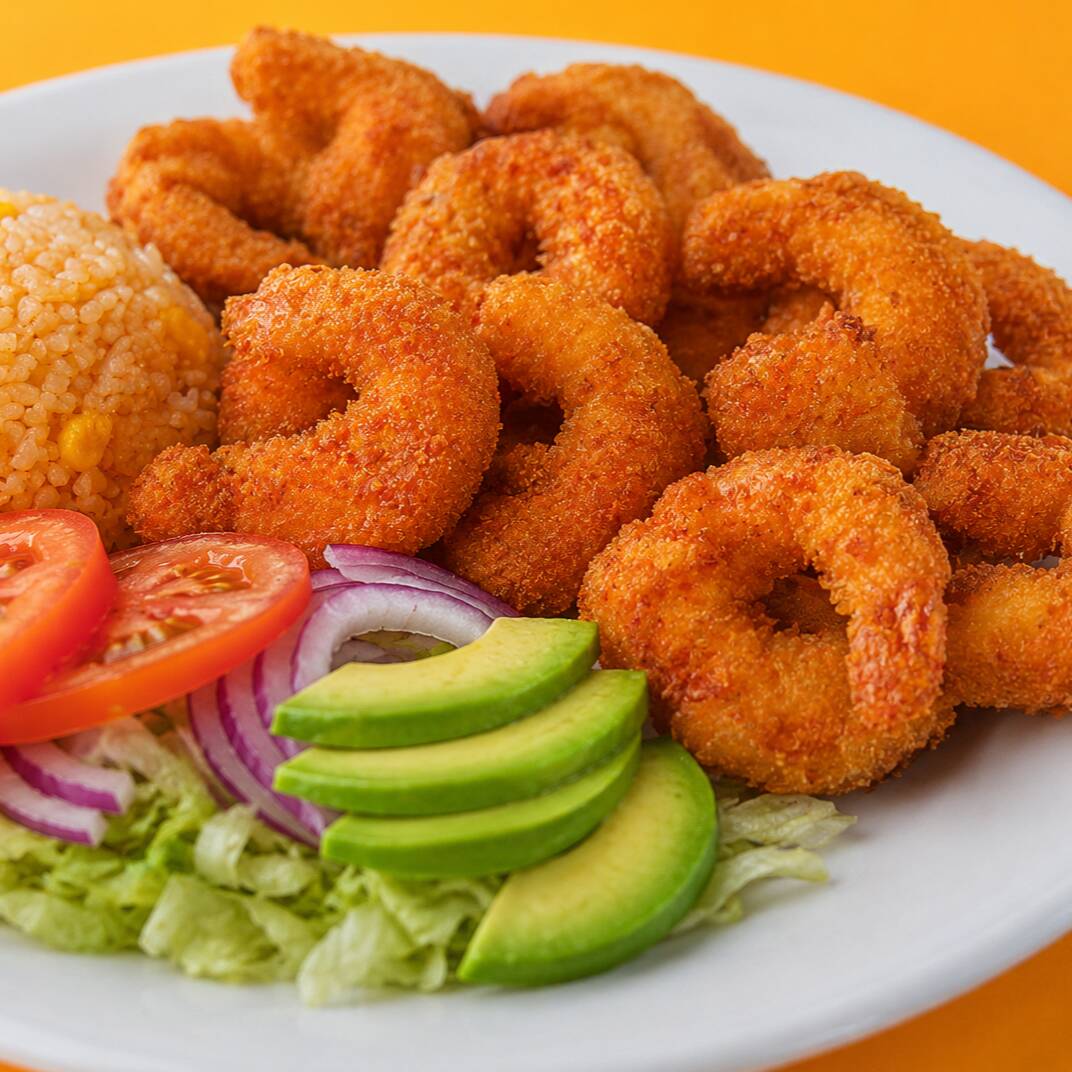 Camarones Empanizados