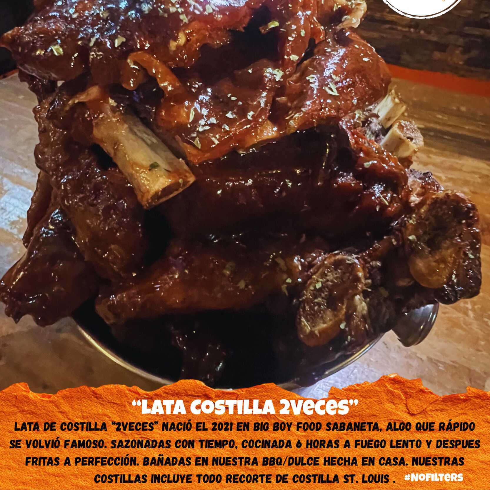 Combo Para Probar Costilla BBQ & Papas (250g)