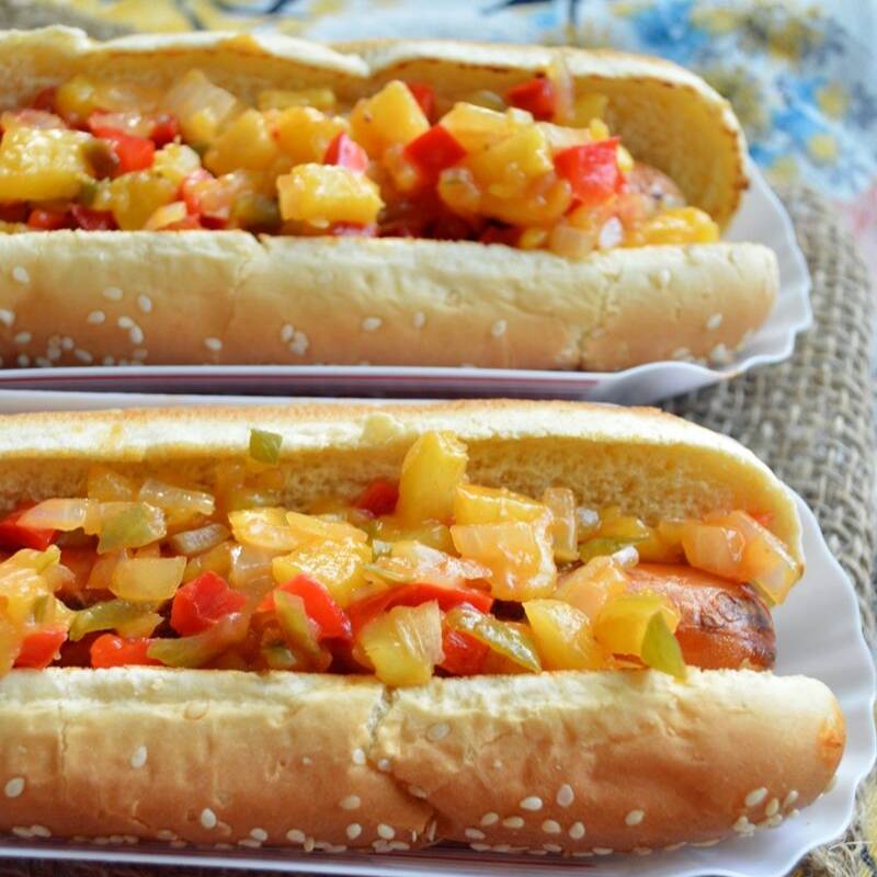 Hot Dog Hawaiano