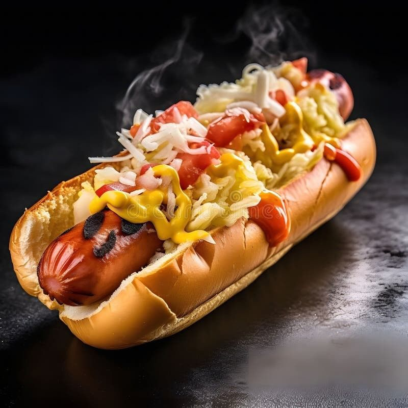 Hot Dog con Salchicha Polaca y Papas