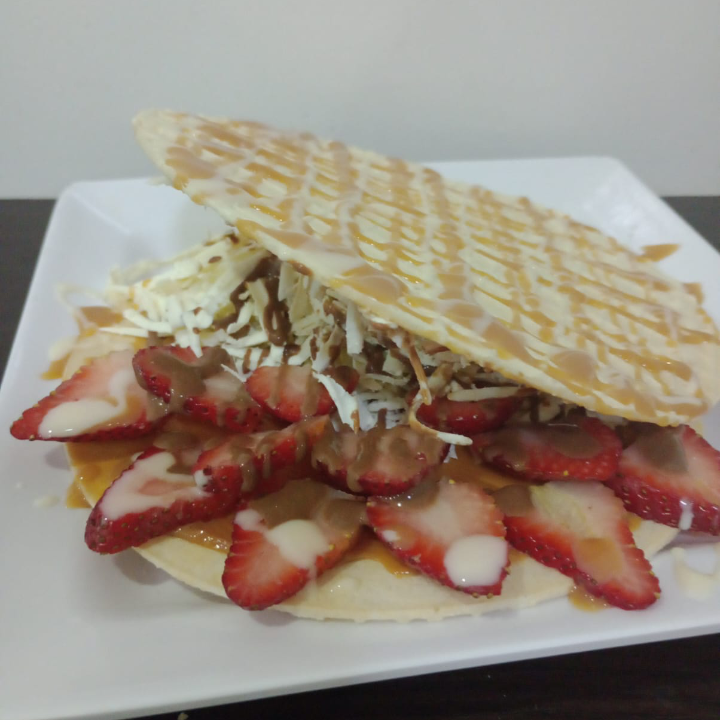 Oblea Fresa y Queso