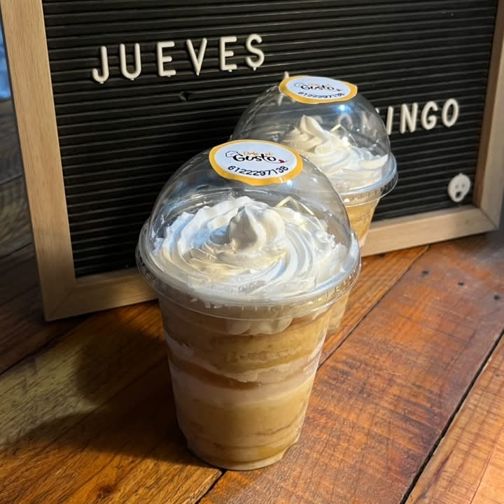 pastel en vaso 3 leches