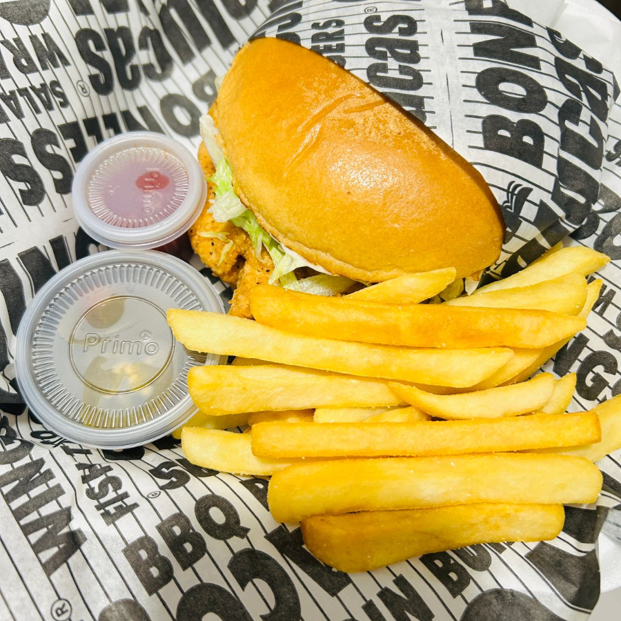 Combo chicken sándwich