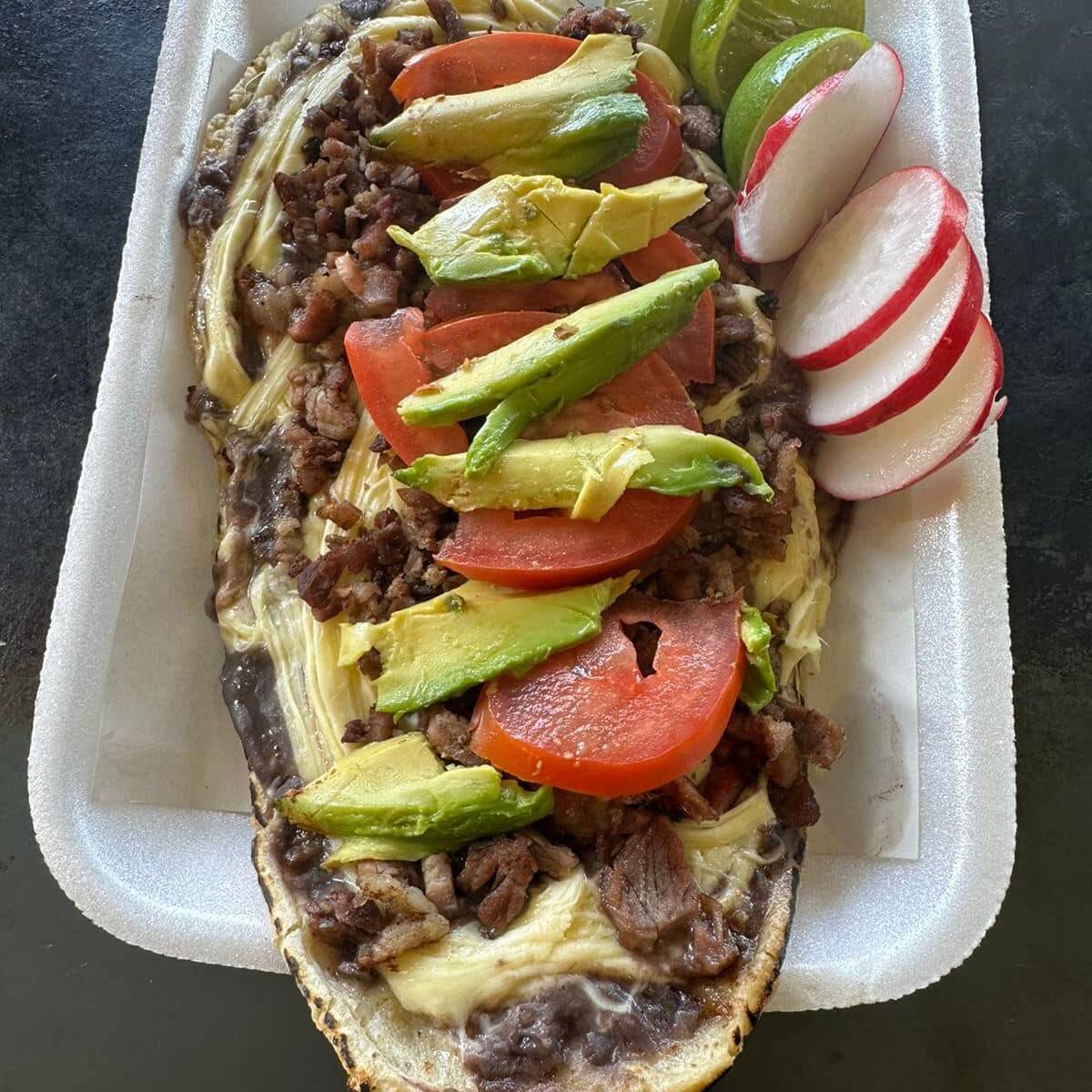 Huarache de Asada