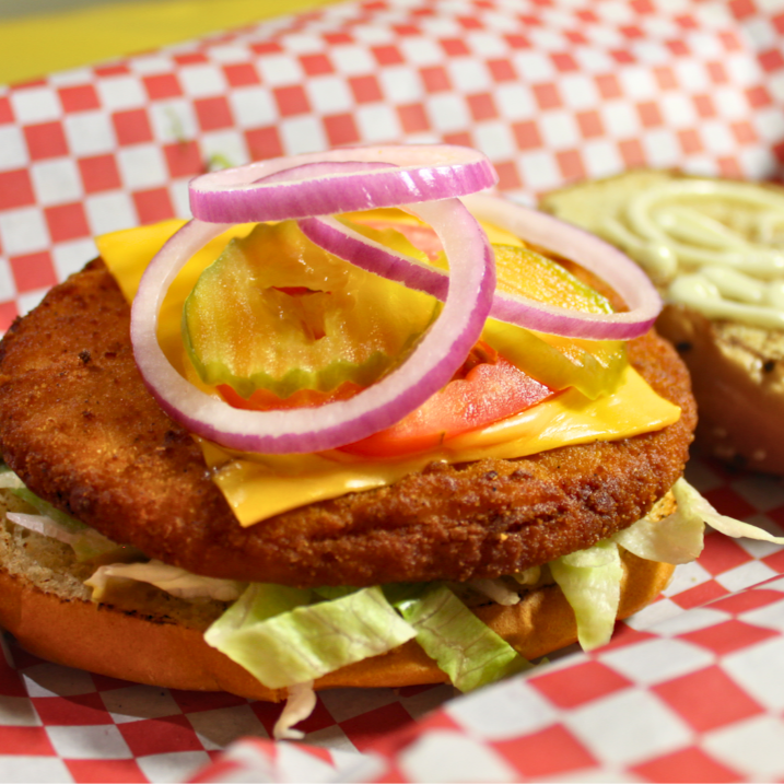 HAMBURGUESA DE POLLO ESPECIAL