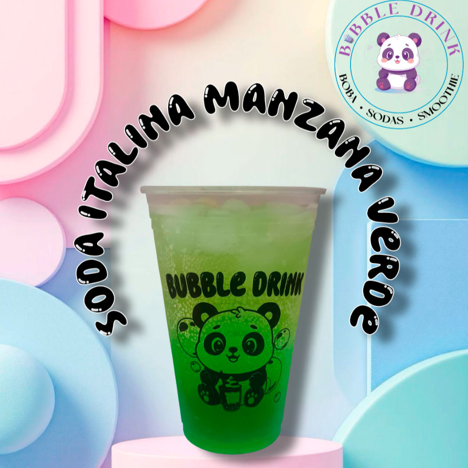 Soda Italiana Manzana Verde