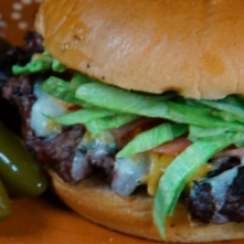 Hamburguesa Al Carbon Valdez