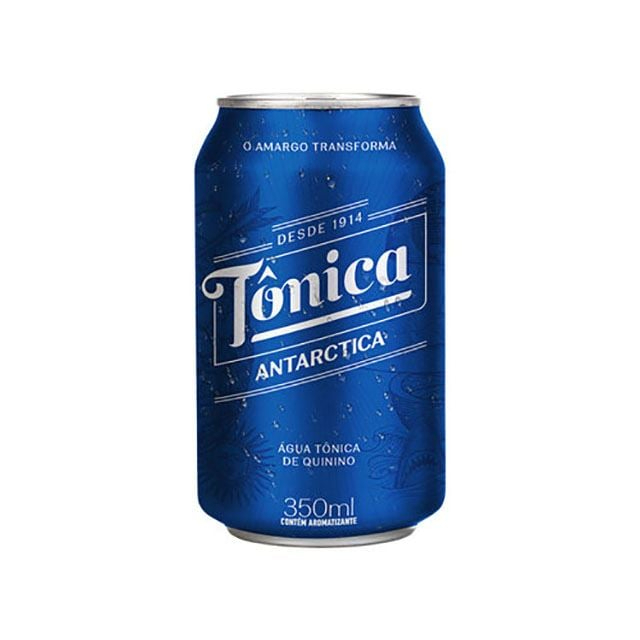 Lata de Água Tônica Antarctica Zero 350ml