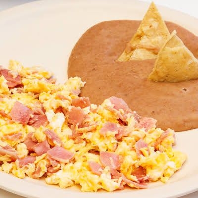 Huevos Revueltos Con Jamón
